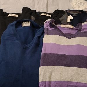 Men long sleeved sweaters